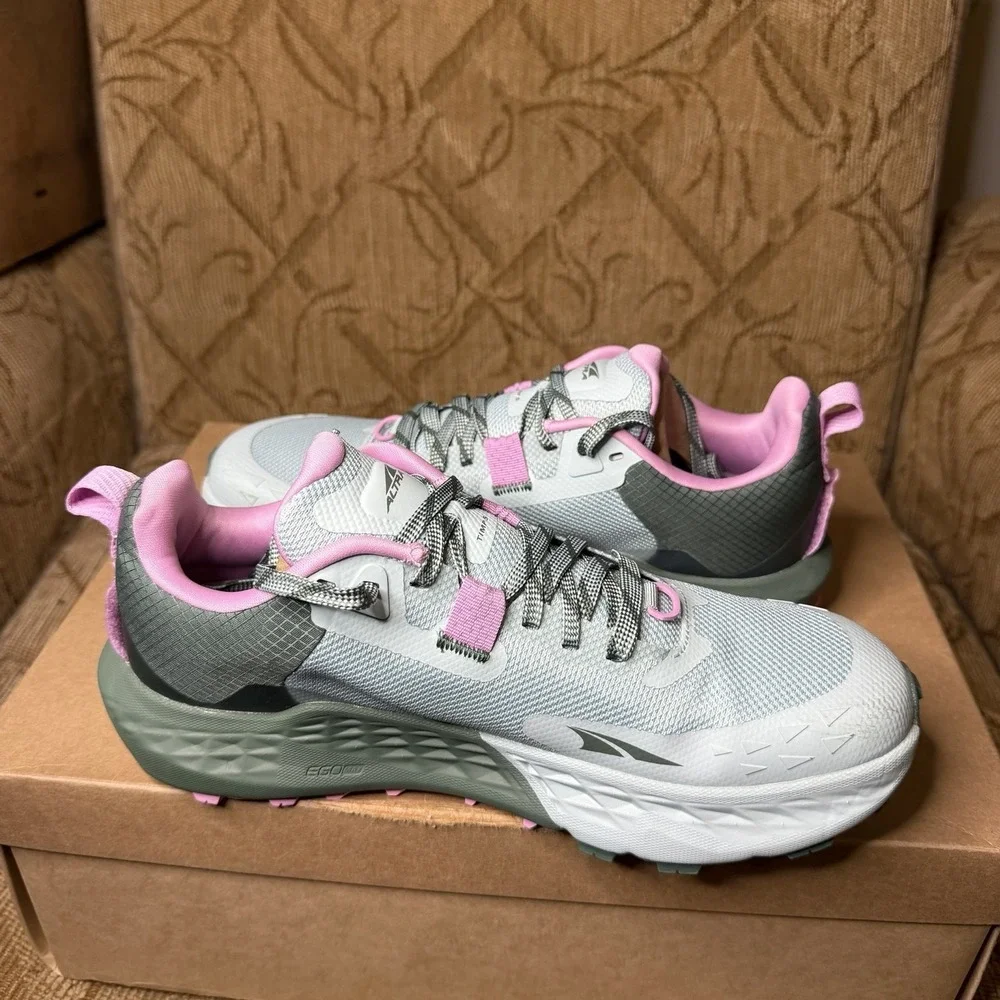 Altra Timp 5 Green Pink AL0A85P6338 Women's Size 8 Running Shoes Sneakers Hiking